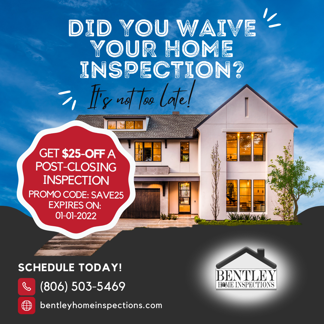 Home Inspectors Lubbock TX - Waive home inspection